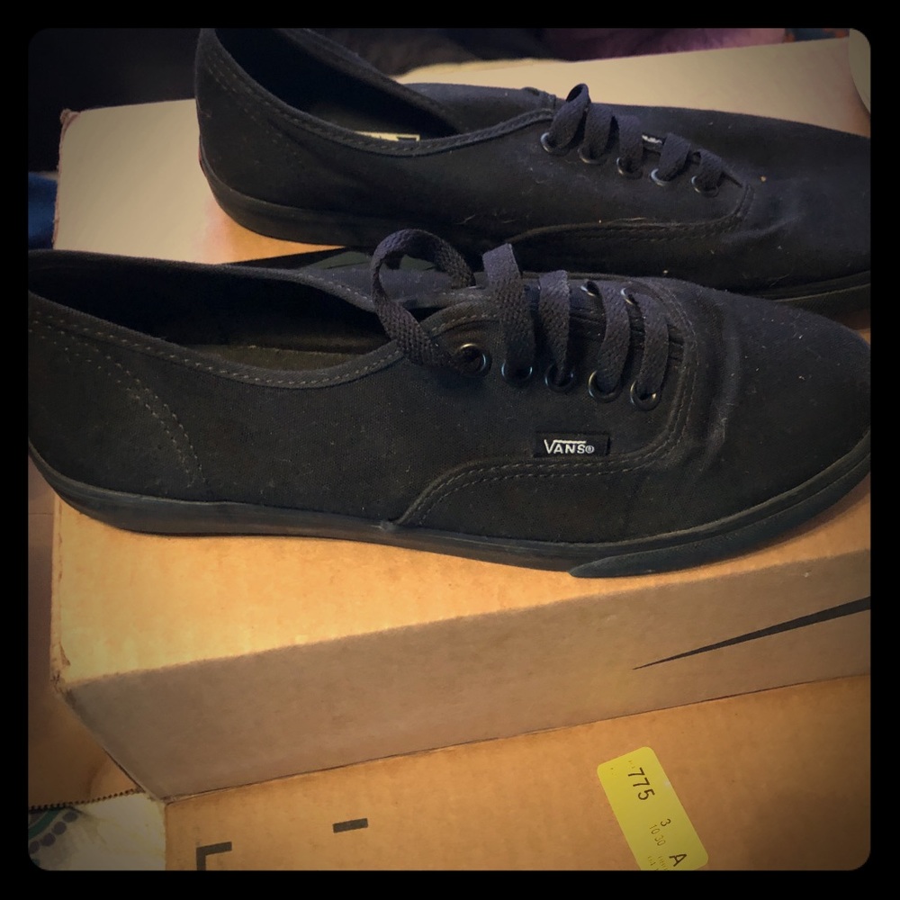 Vans lace up shoes
